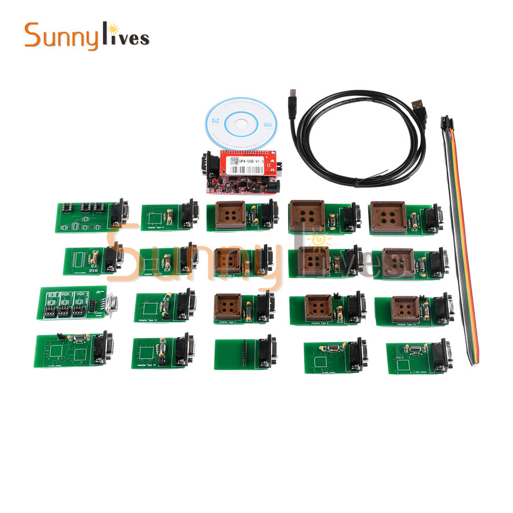 UPA-USB Automotive ECU Programmer USB V1.3 Full Adapters With NEC Functions DIY