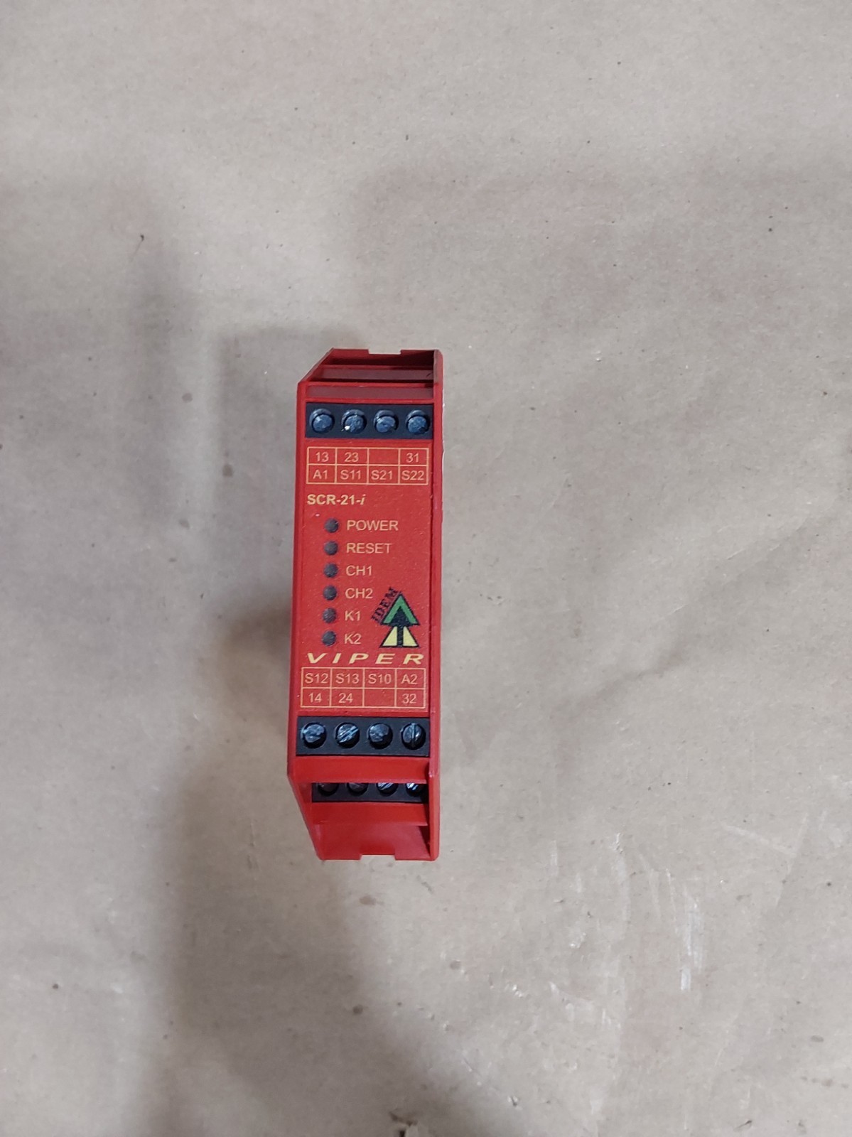 IDEM SCR-21-i Viper Safety Relay P/N 280001 IDEM SCR-21-i Viper Safety Relay P/N 280001