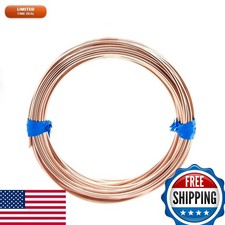 CRAFT WIRE 14/20 Rose Gold Filled Wire 20 Gauge Round Dead Soft 10FT picture