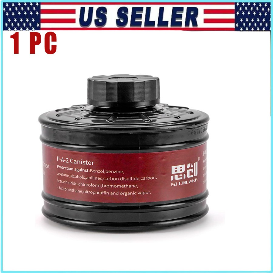 1-10PCS 40MM Respirator Activated Carbon Filters Respirator Filter