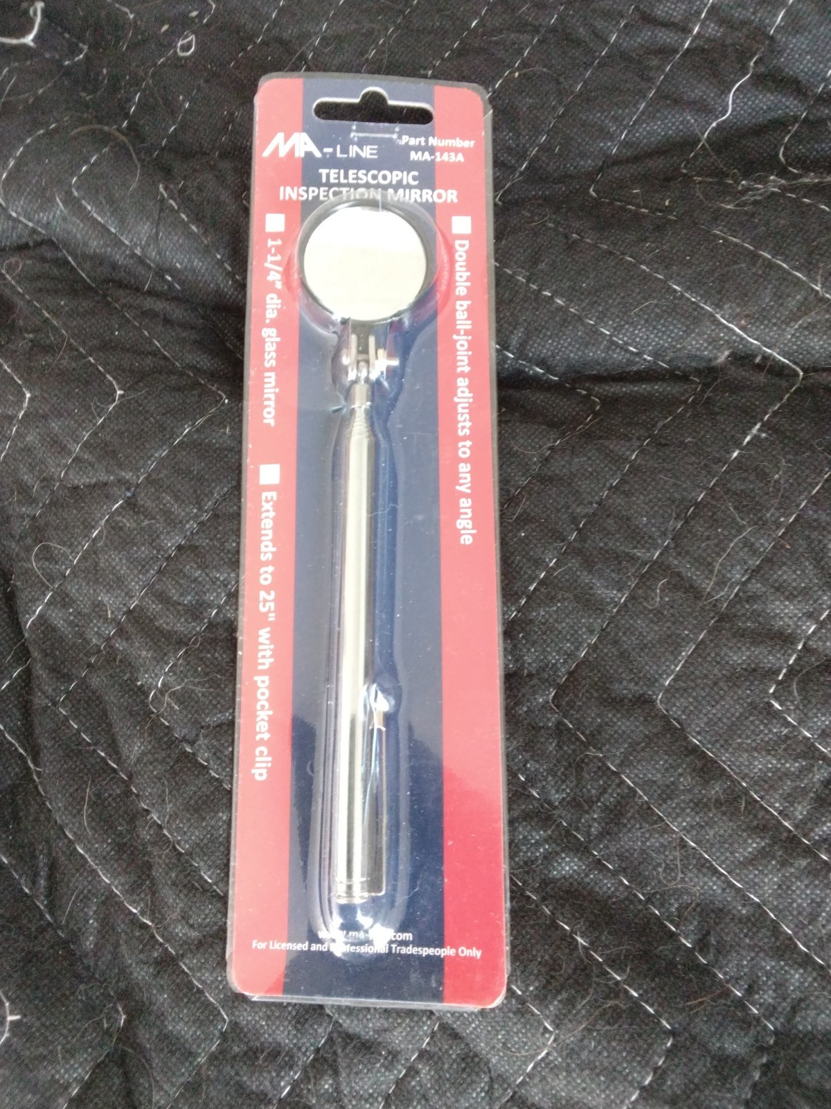 MA-Line MA-143A TELESCOPIC INSPECTION MIRROR MA-Line MA-143A TELESCOPIC INSPECTION MIRROR