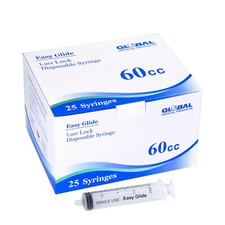 Global Medical Products - 60cc Luer Lock Syringe - QTY 25 picture