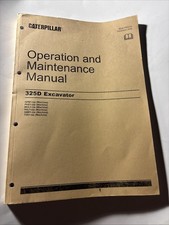 CAT Caterpillar 325D Crawler Excavator Operation And Maintenance Manual picture