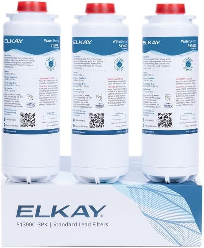 Elkay Genuine Watersentry 51300C Lead + Microplastics NSF/ANSI Certified Filter