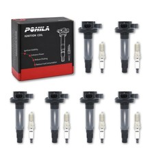 UF553 Ignition Coil Pack and Spark Plugs for Ford 3.5L V6, 6 Pack picture