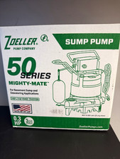 Zoeller Mighty-Mate M53-D Sump Pump Submersible Auto Float 0.3HP 115V picture