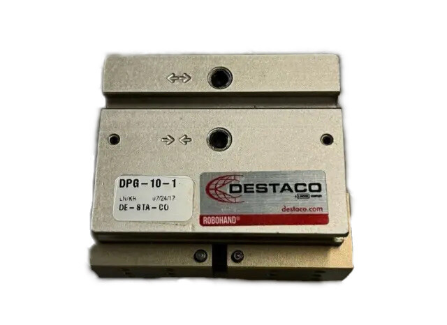 NEW DESTACO DPG-10-1 2-JAW PARALLEL PNEUMATIC GRIPPER *SHIPS FAST IN USA* NEW DESTACO DPG-10-1 2-JAW PARALLEL PNEUMATIC GRIPPER *SHIPS FAST IN USA*