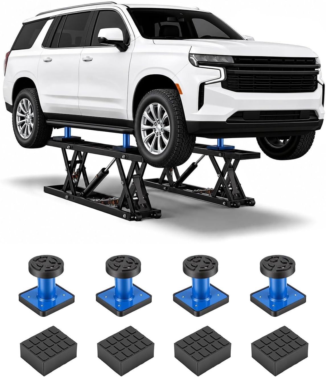 7000 LBS Portable Car Lift for Garage, 26.8