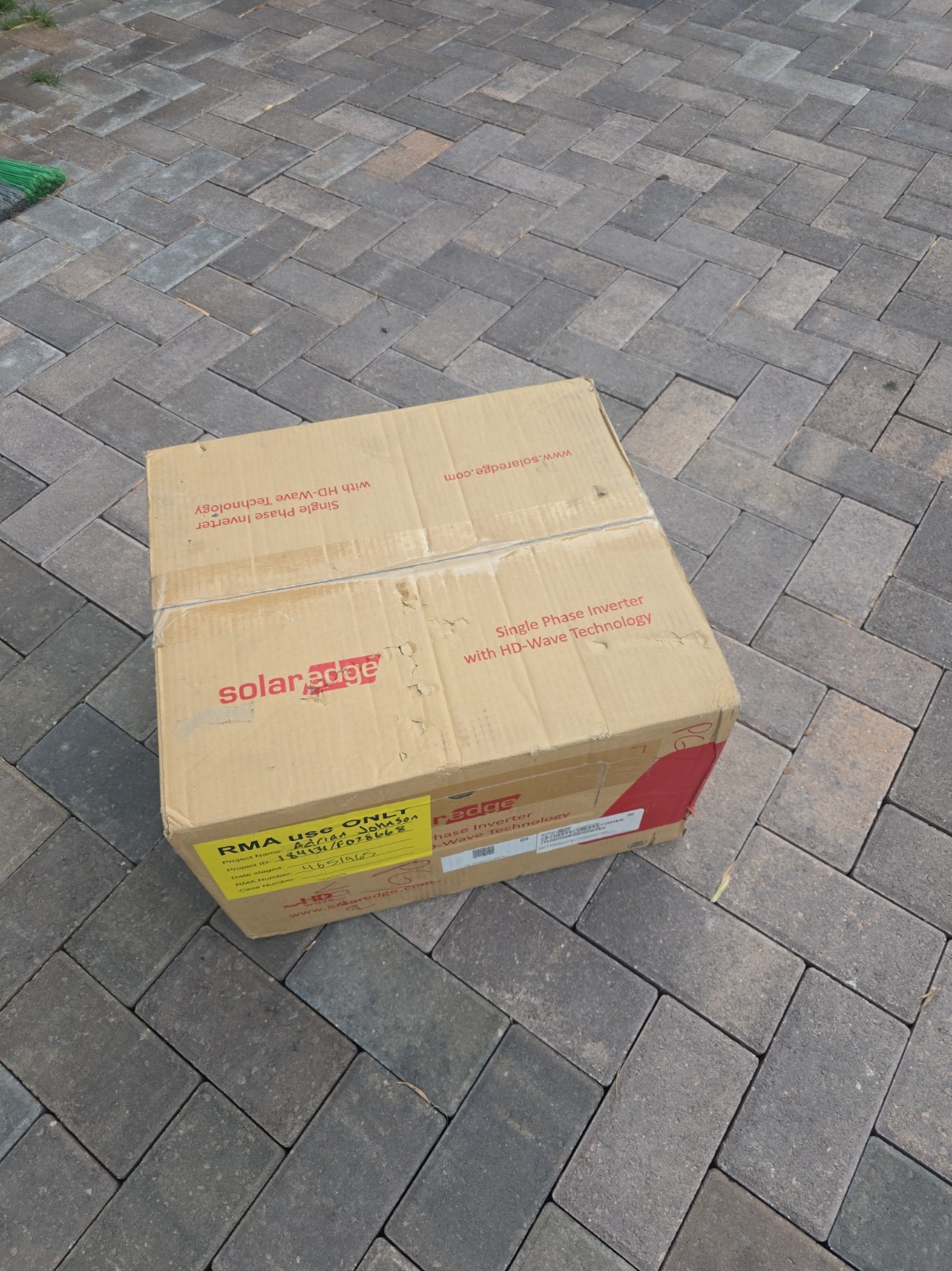 NEW SolarEdge SE10000H-US000BEN4 10kW Single Phase Inverter TOP HALF ONLY