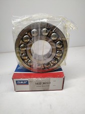 SKF 1412 M/C3 Double Row Self Aligning Ball Bearing 60x150x42 Brass Cage  picture