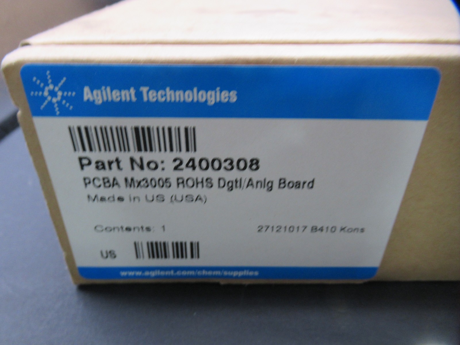 Agilent Stratagene 2400308 PCBA Mx3005 ROHS Digital/Analog Board
