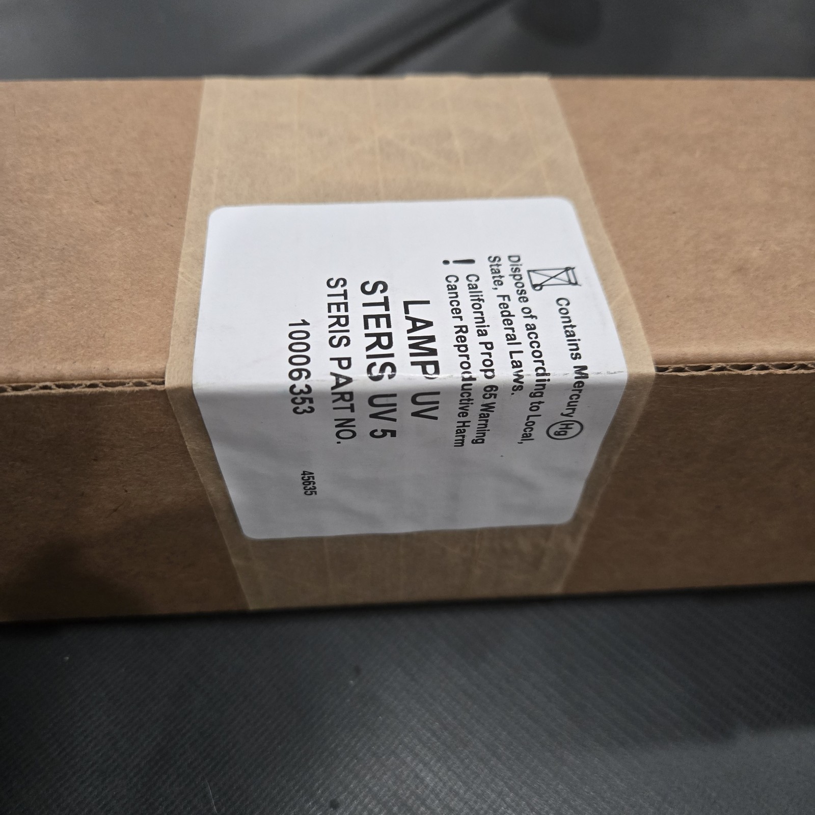 Steris REF 10006353, UV Lamp Replacement, STERISUV5