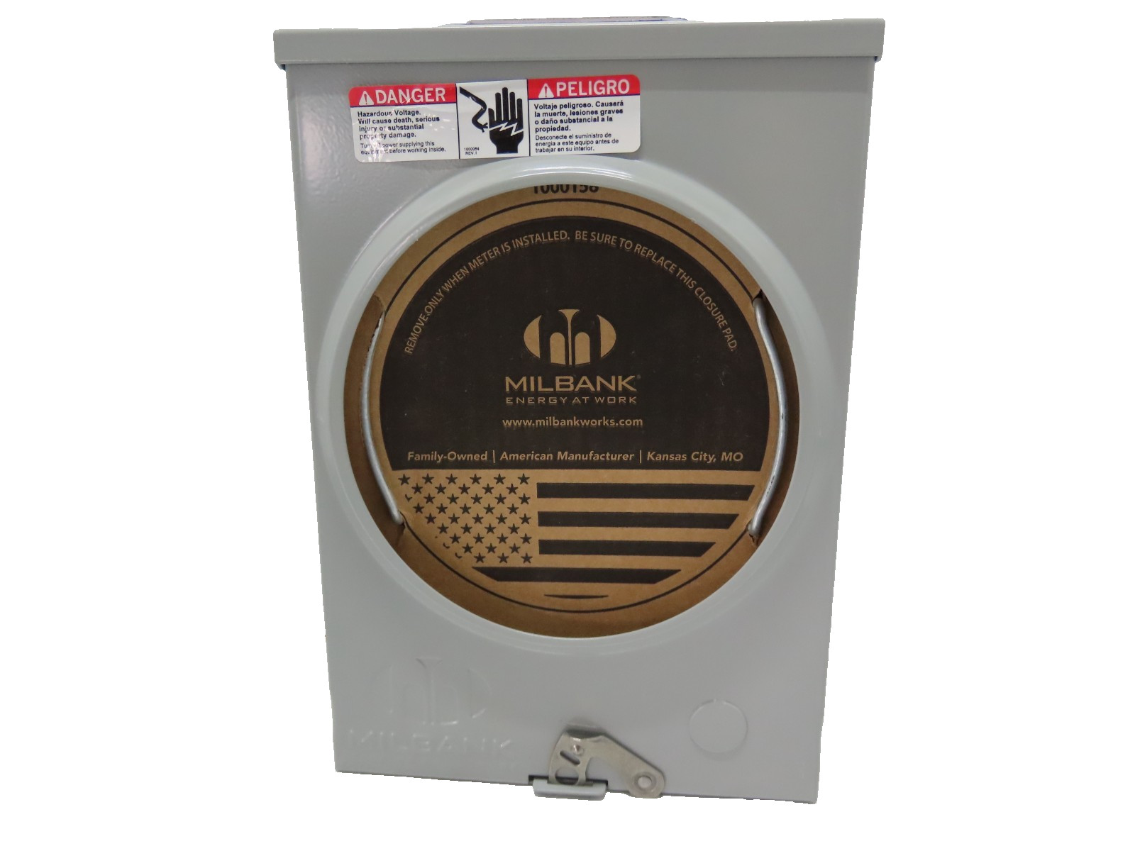 MILBANK U5934-XL-BLG 125A 4T RL MISC METER BOX