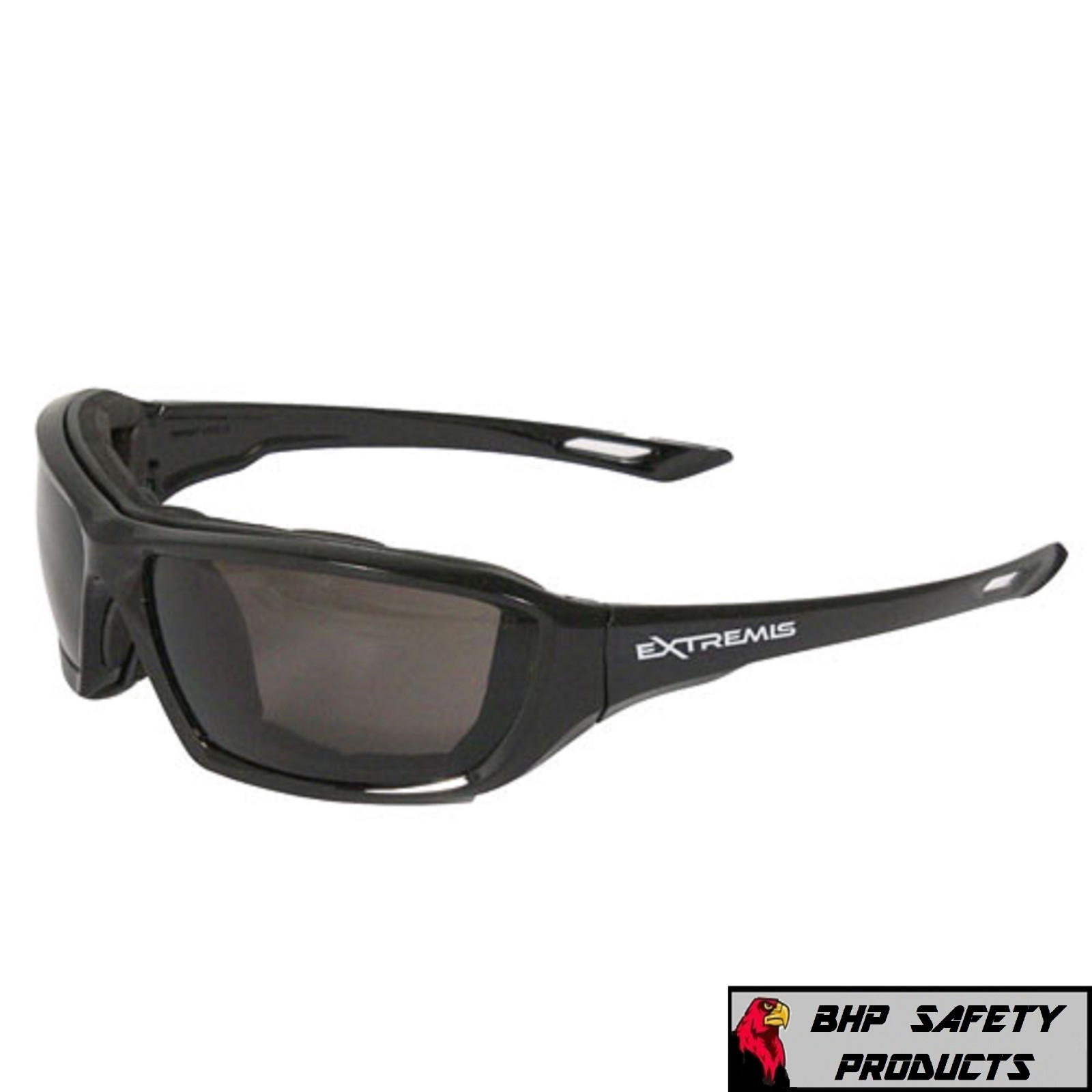 RADIANS XT1-21 EXTREMIS SAFETY GLASSES GRAY/SMOKE ANTI-FOG SUNGLASSES (1 PAIR)