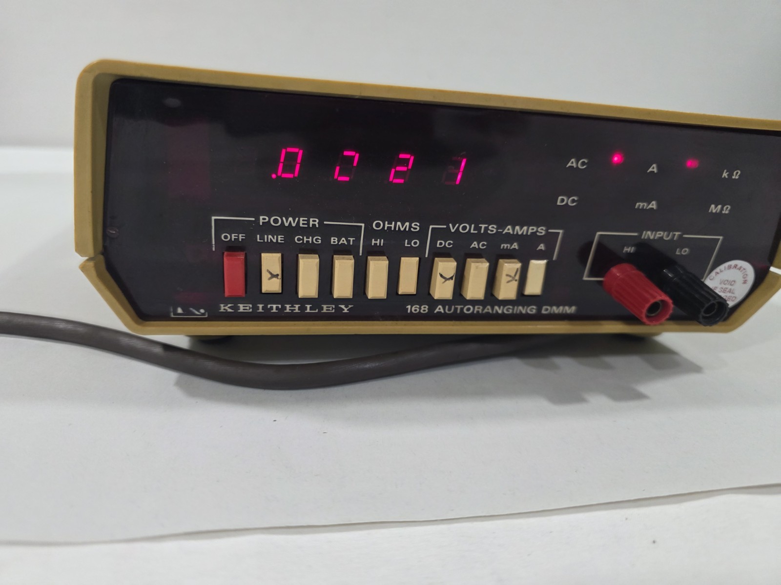 Keithley 168 Autorange DMM Multimeter Autoranging
