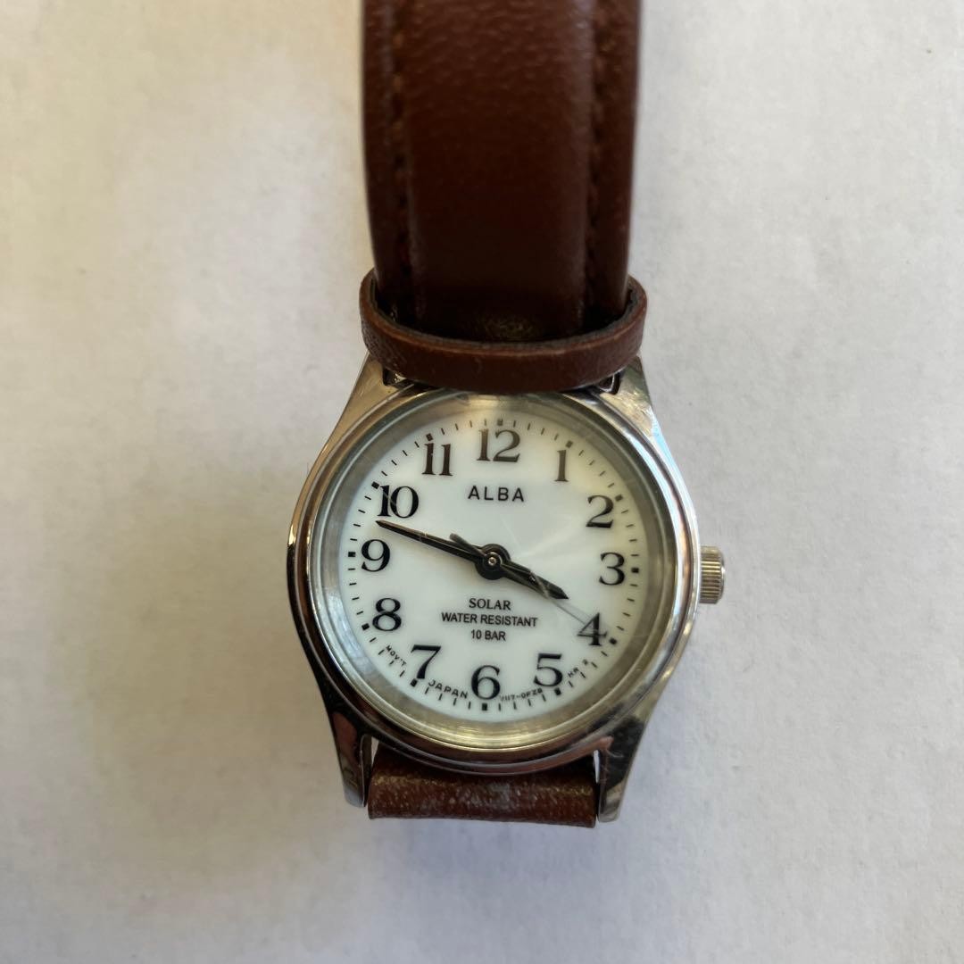 Working SEIKO ALBA Solar Watch Women AEGD561