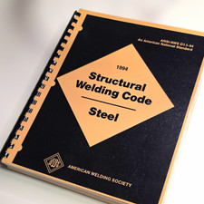 American Welding Society Structural Welding Code Steel Book ANSI/AWS D1.1-94 picture
