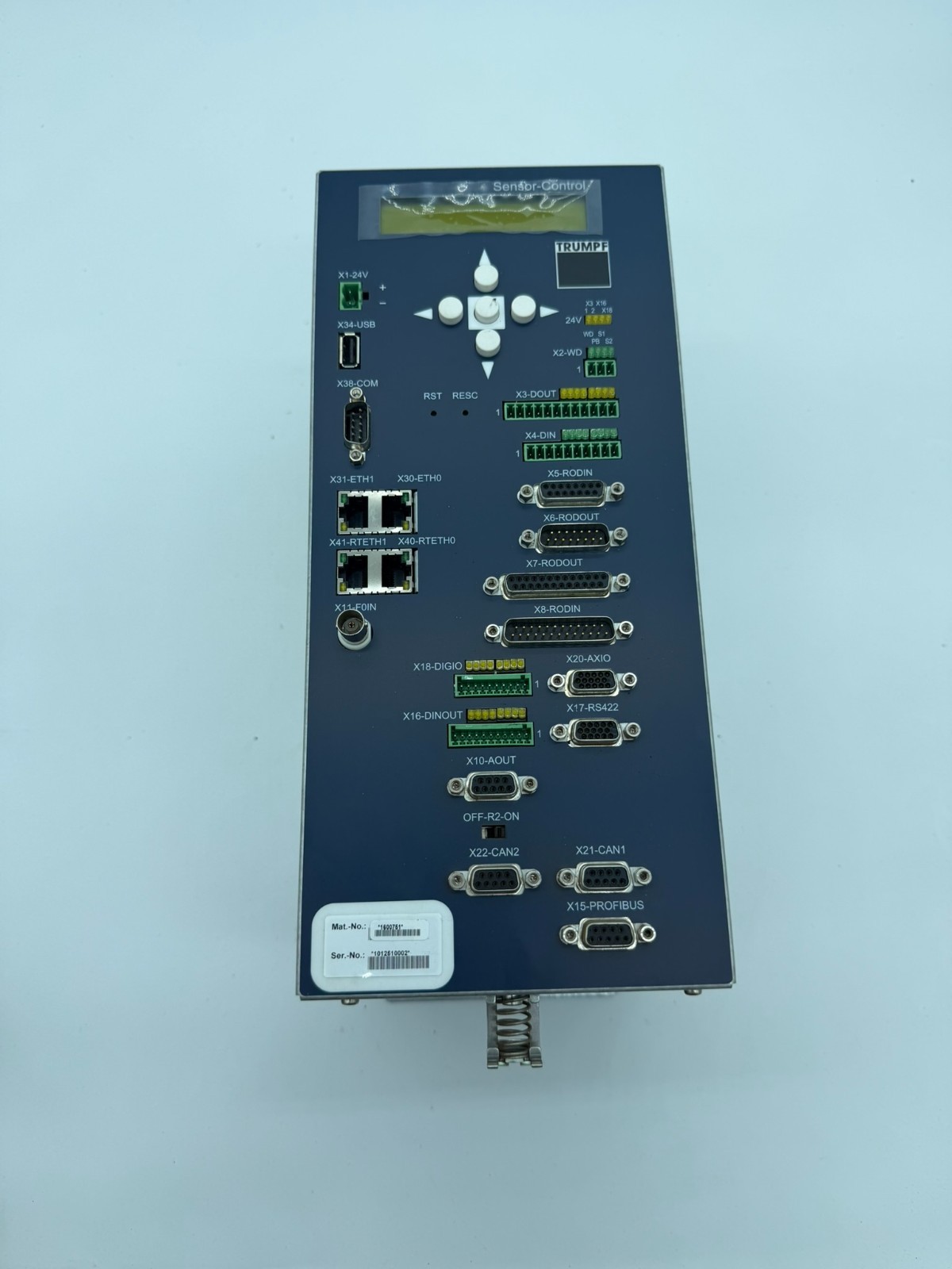 Trumpf MSC Sensor Control Line 031760 Used