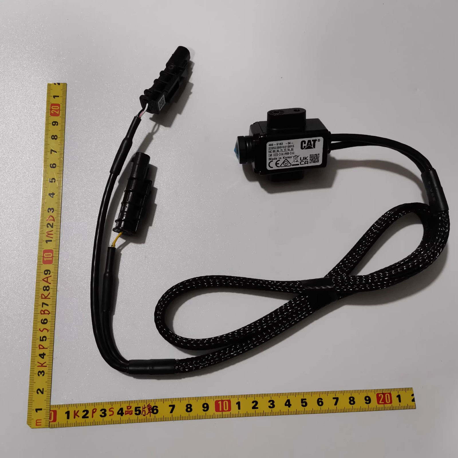 488-9163 594-5630 4889163 CAT camera Cable harness monitor