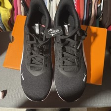 PUMA Safety Men's Spark Soft Toe Slip Resistant Work Shoe Black and White 10size picture