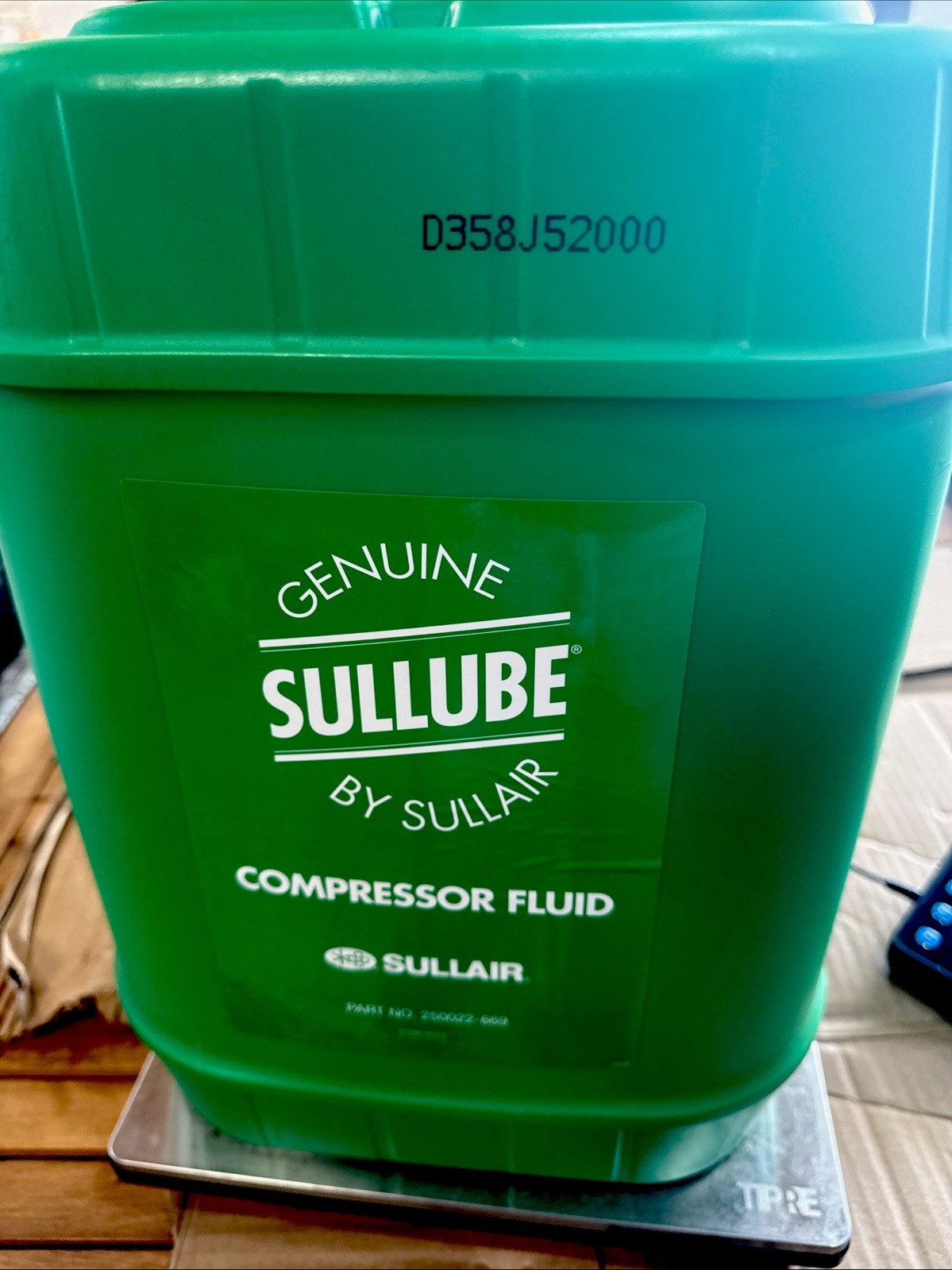 Sullair Sullube Air Compressor Fluid 5gal Lubricant Genuine OEM 250022-669 NEW