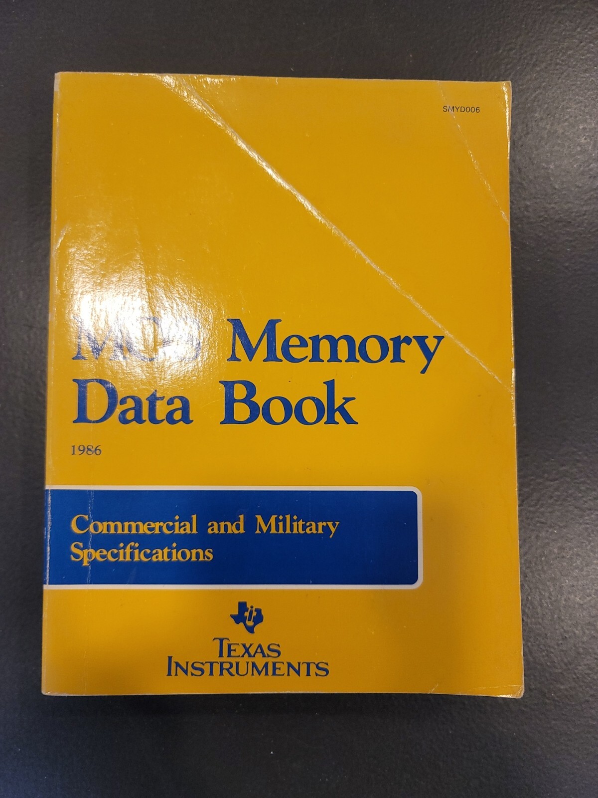 Texas Instruments MOS Memory Data Book 1986
