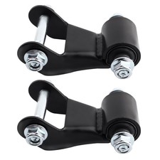 2 PCS Rear Leaf Spring Shackle Kit Fits 19992013 Silverado 1500 2500 Trucks picture