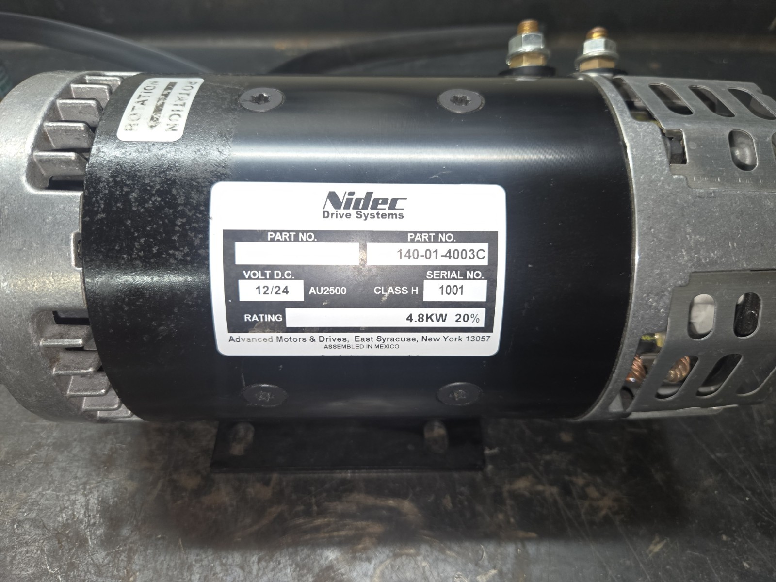 NIDEC DC Punp Motor 140-01-4003C