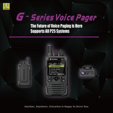 UNICATION G4 + 7/800Mhz P25 DIGITAL PAGER RECEIVER SCANNER MONITOR TDMA picture