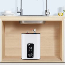 8L Electric Mini Tank Water Heater Rectangle Instant Hot Water Heater 1500W picture