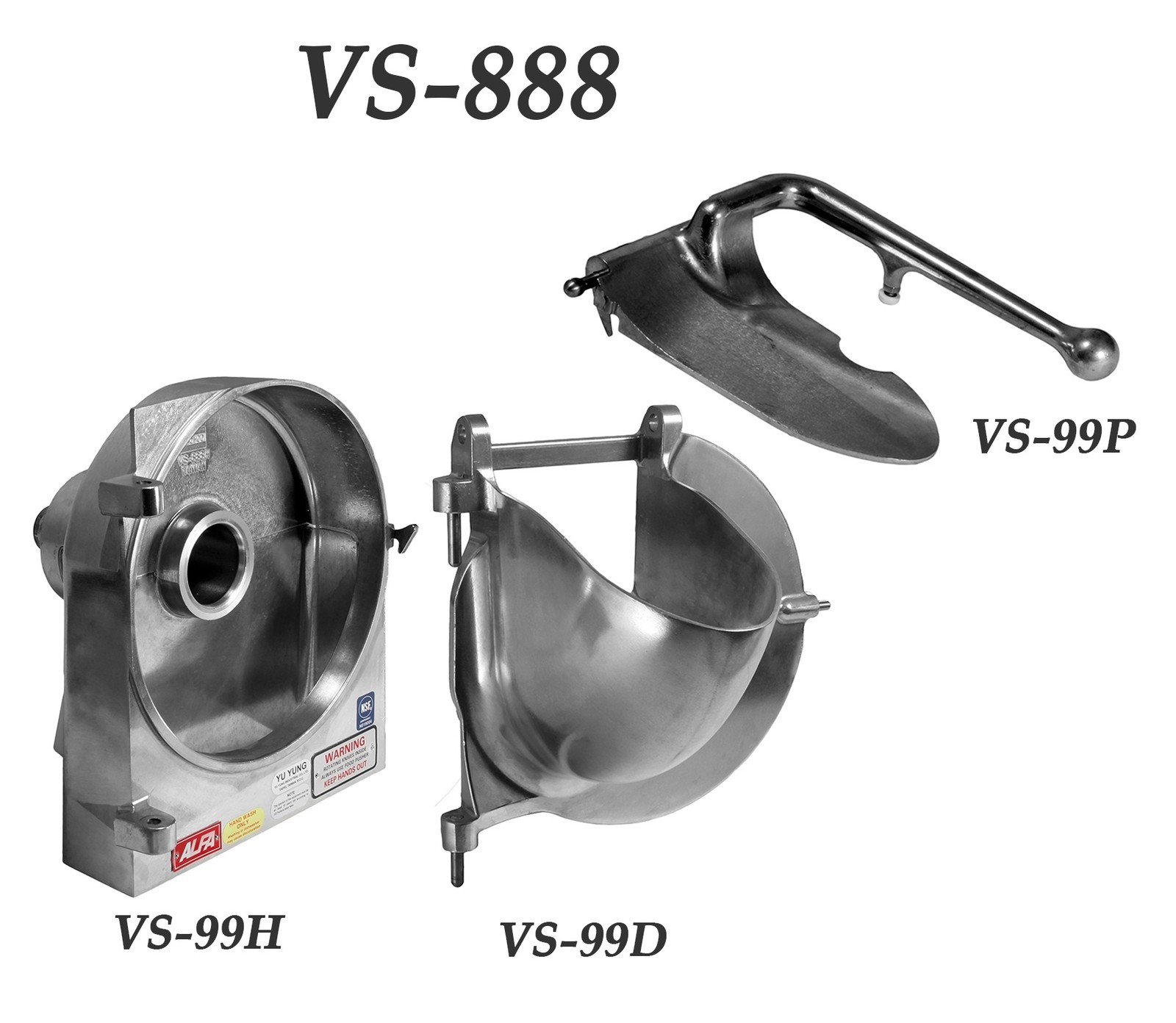 Set W/Door, Housing & Pusher for Hobart - Hobart Part# VS-9 BUILDUP