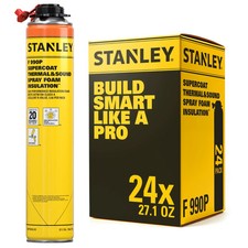 Spray Foam Insulation, Closed Cell, Fire Rated (24x27.1oz. 480 bd/ft) 24 Pack picture