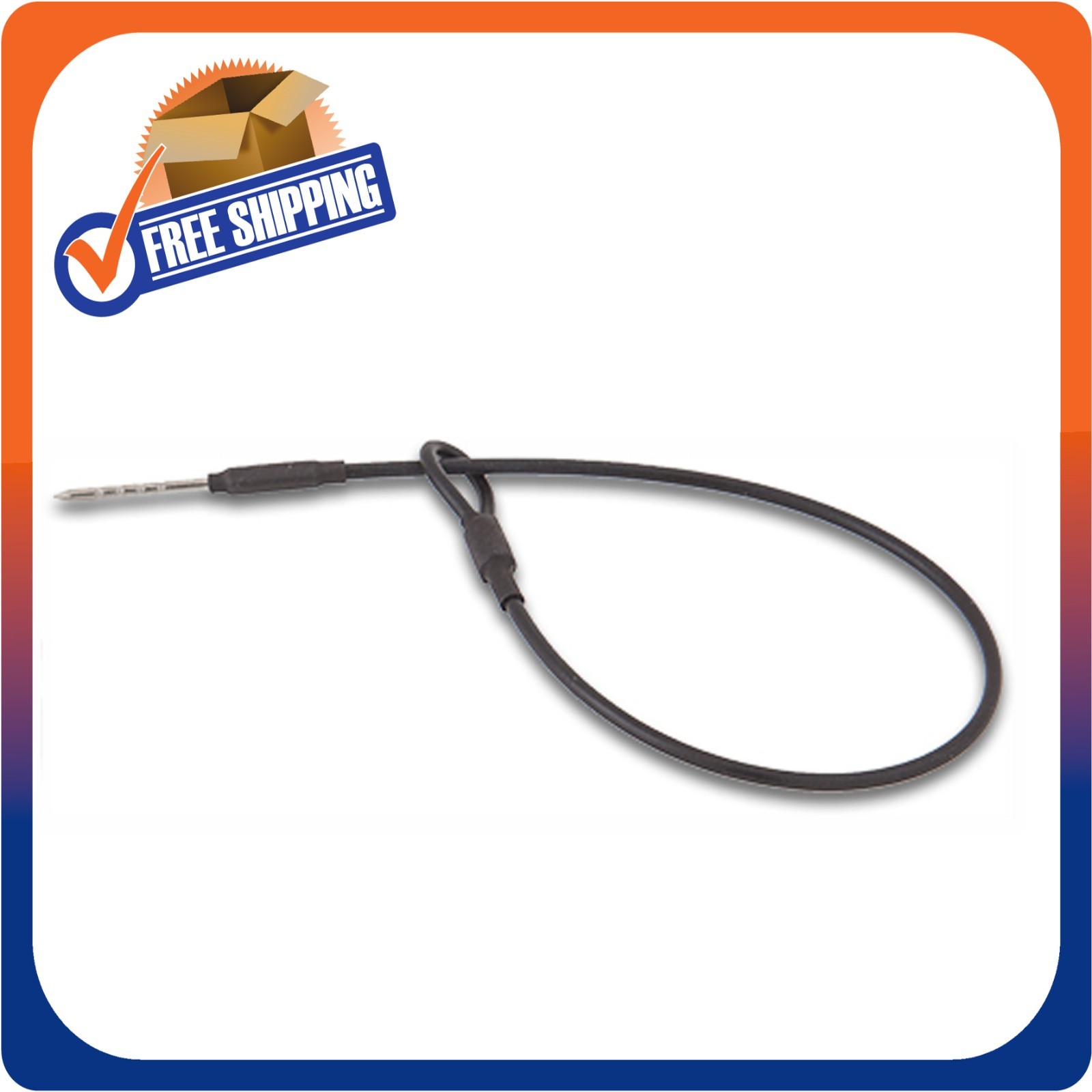 100 LANYARD WIRE LOOP TO PIN FOR MINI TAG EAS SECURITY CHECKPOINT SYSTEMS