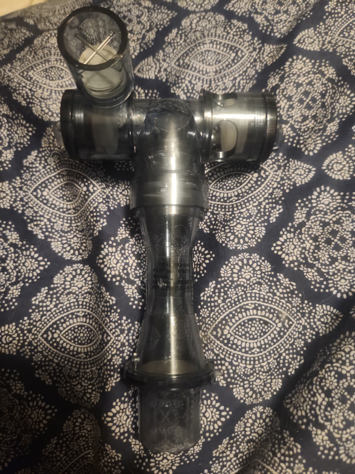 CareFusion / Vyaire Vmax System 2-Way Valve Assembly with Insert (Part 775323).