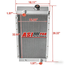 2040996 4 Row Radiator For Caterpillar CAT 320C 320CL E320C L 3066 Eng  204-0996 picture