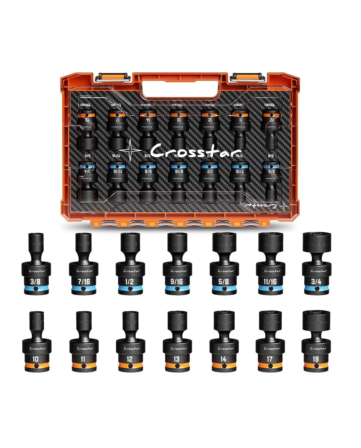 14pcs 3/8