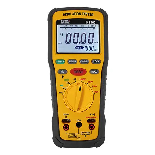 UEi IRT803 Digital Insulation Resistance Tester, 600V AC/DC