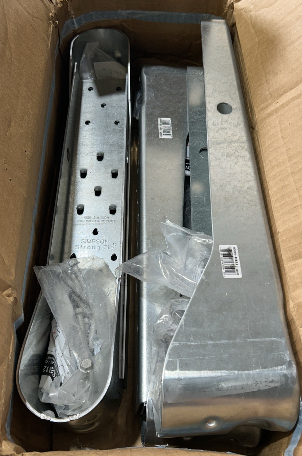 Simpson Strong-Tie HDUE9-SDS3.5 Predeflected Holdown w/SDS Screws (Qty 6)