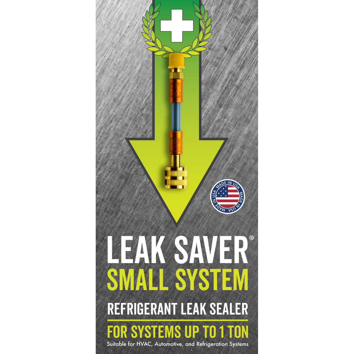 Leak Saver Direct Inject Refrigerant Leak Sealer - Small System Up to 1 Ton