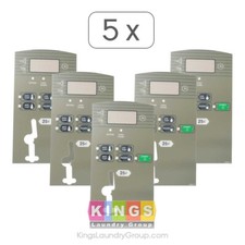 5 PK 70258101 HUEBSCH HTT30N BC DRYER COMPUTER OVERLAY GREY RIGHT picture