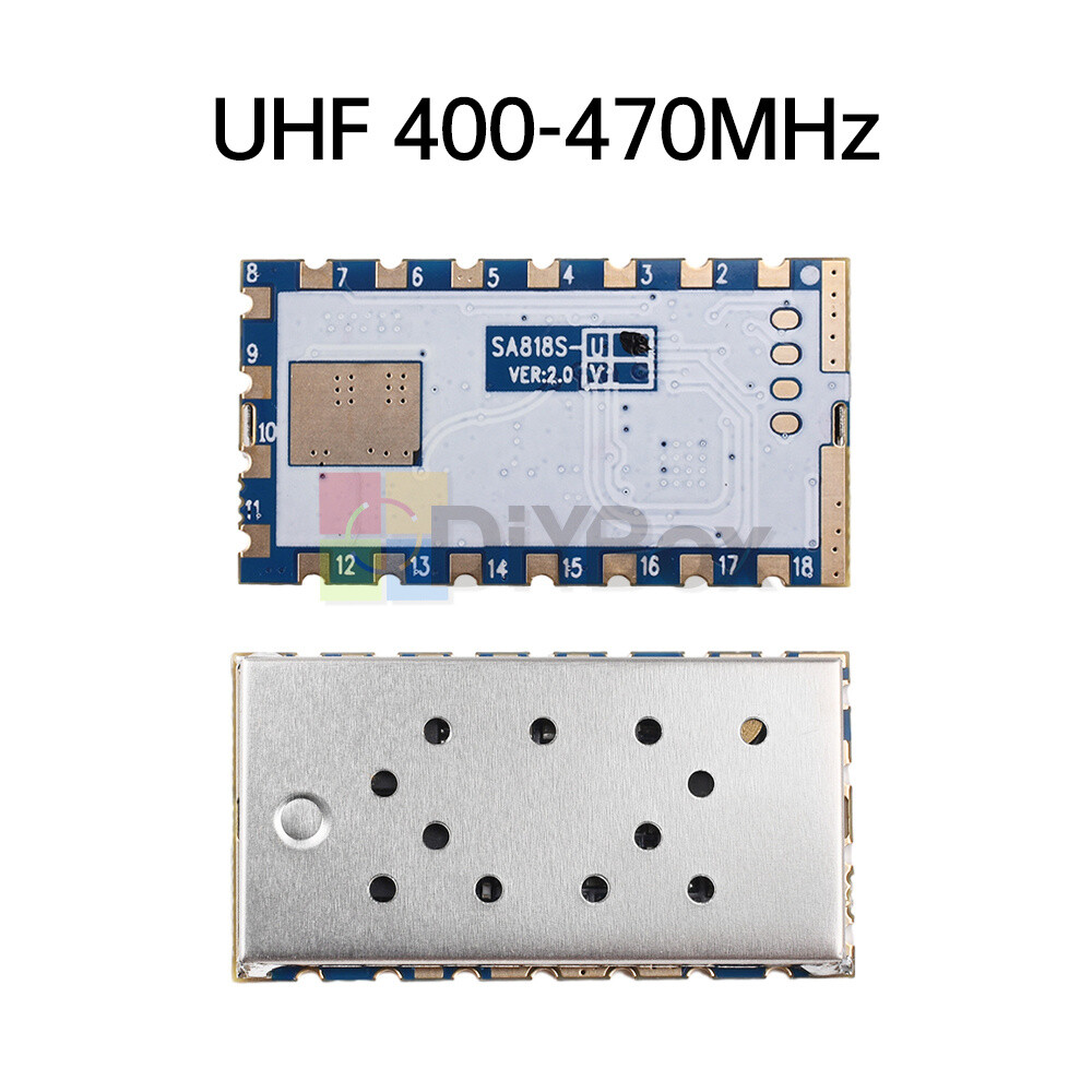 SA818S Walkie Talkie Module UHF 400-470MHz VHF 134-174MHz Radio Module Amateur SA818S Walkie Talkie Module UHF 400-470MHz VHF 134-174MHz Radio Module Amateur