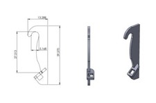 Blank Quick Attach for Cat Fusion Loader mounts picture