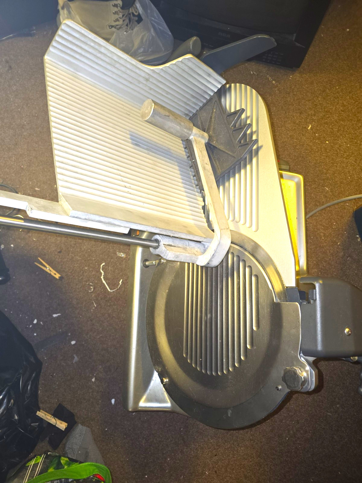 Hobart HS9 Commercial  Electric Meat Slicer Works Great Sharpener Included