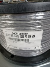 NEW 1000 FT TWO PAIR 22 AWG INDIVIDUALLY SHIELDED CABLE MONTROSE 2022C picture