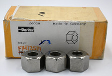 PARKER ERMETO FM12S71 TUBE FITTING NUT - BOX OF 3PCS picture