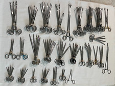 Assorted Lot of 119 Various Brand & Size Of OR Medical Surgical Instruments, S.S picture