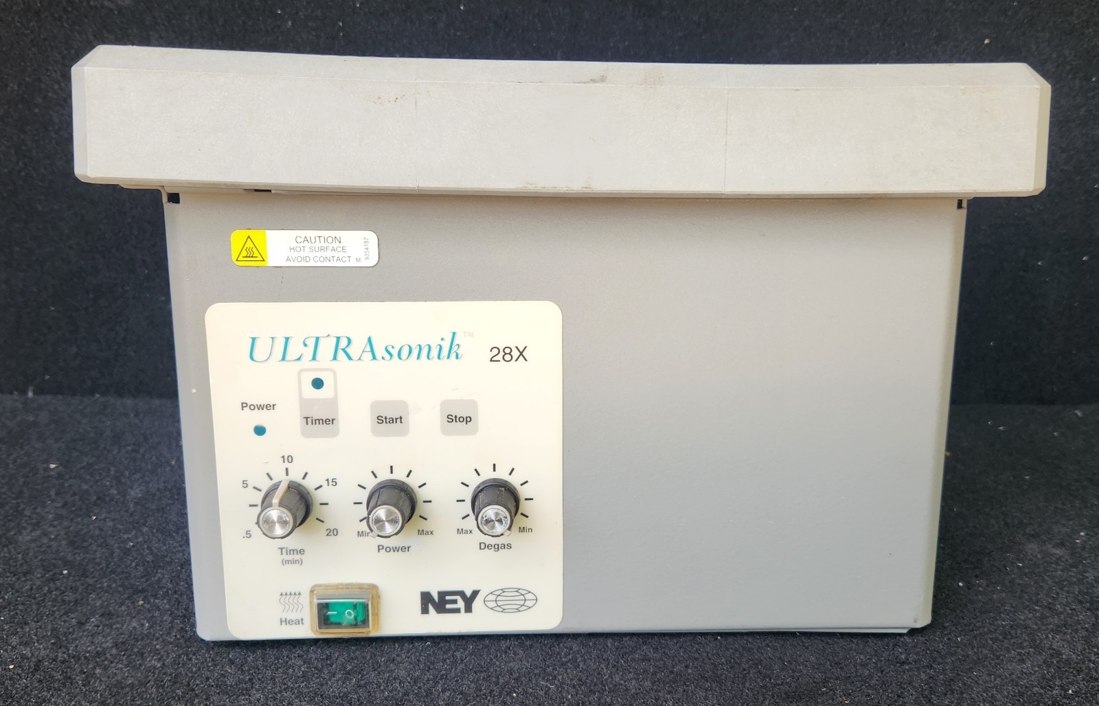 NEY 28X ULTRAsonik Cleaner ALK10250102  w/ Adjustable Controls