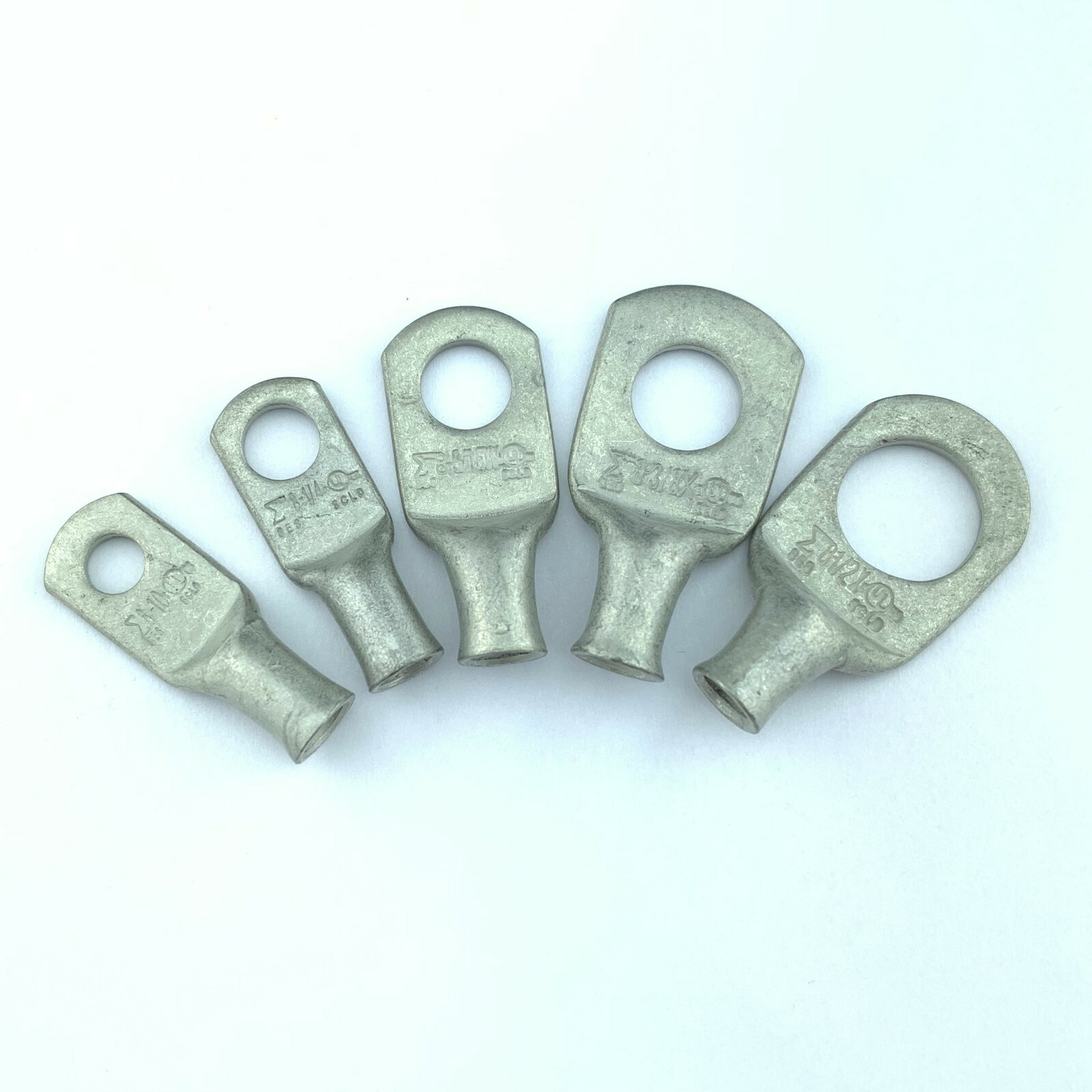 Battery Cable Ends, Lugs, Ring Terminals, Connectors, Tin Plated Pure Copper Battery Cable Ends, Lugs, Ring Terminals, Connectors, Tin Plated Pure Copper