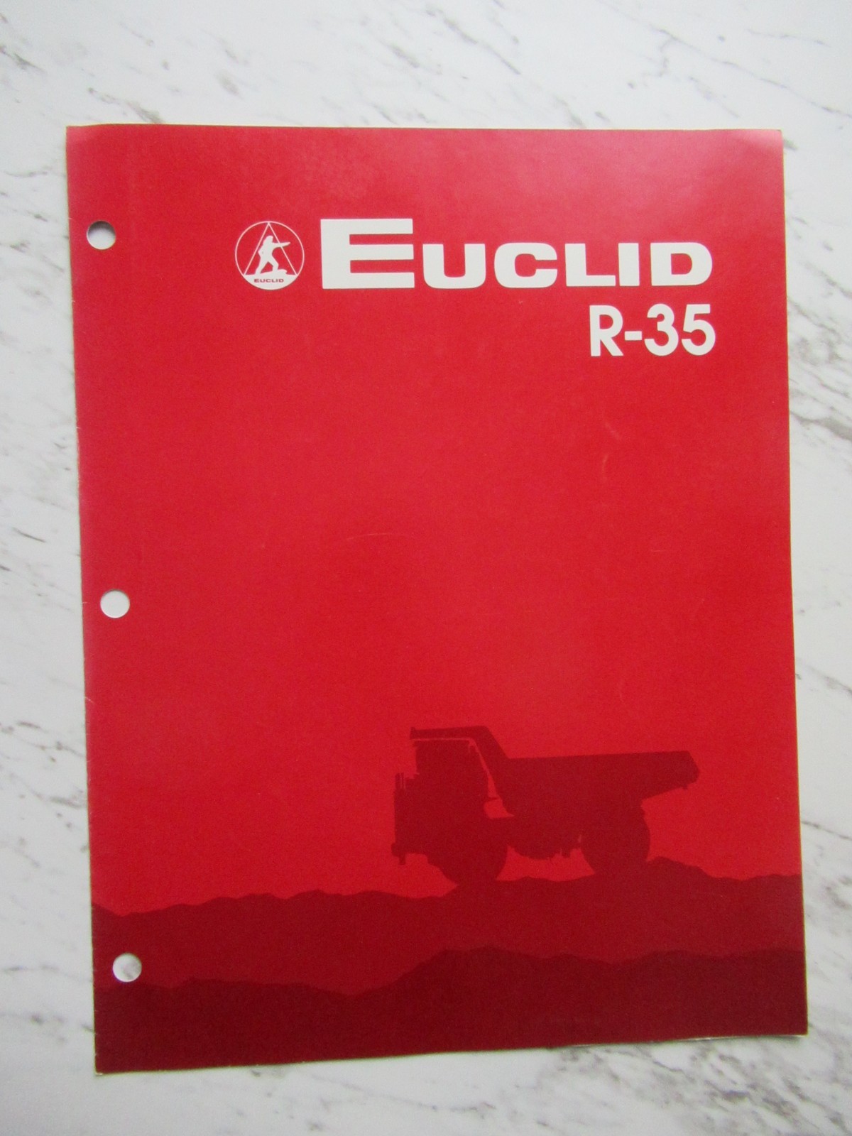 Euclid Brochure R-35 Dumptruck Mining Dump Truck Specifications Features 6 Pages