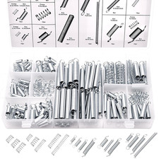200 PCS Kit Surtido de Resortes de Extension y Compresion 20 Tamanos Reparacion picture